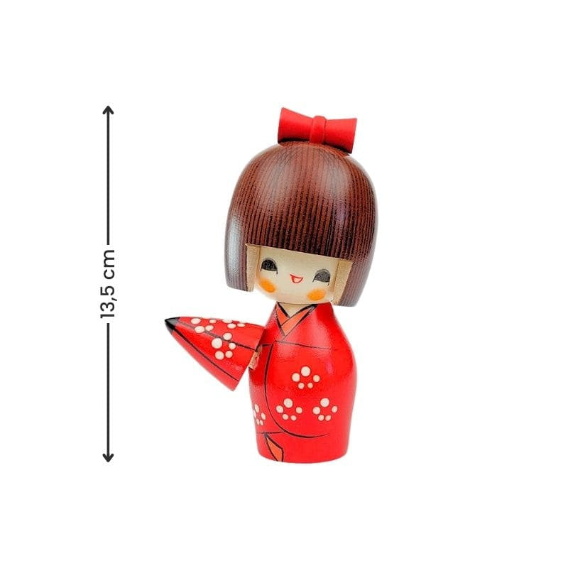 Kokeshi Paraply Docka
