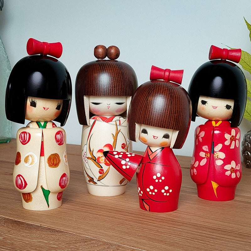 Kokeshi Paraply Docka