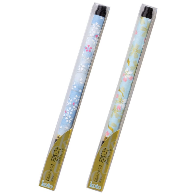 Koto Paintbrush Papper Washi Handtag Ljusblå