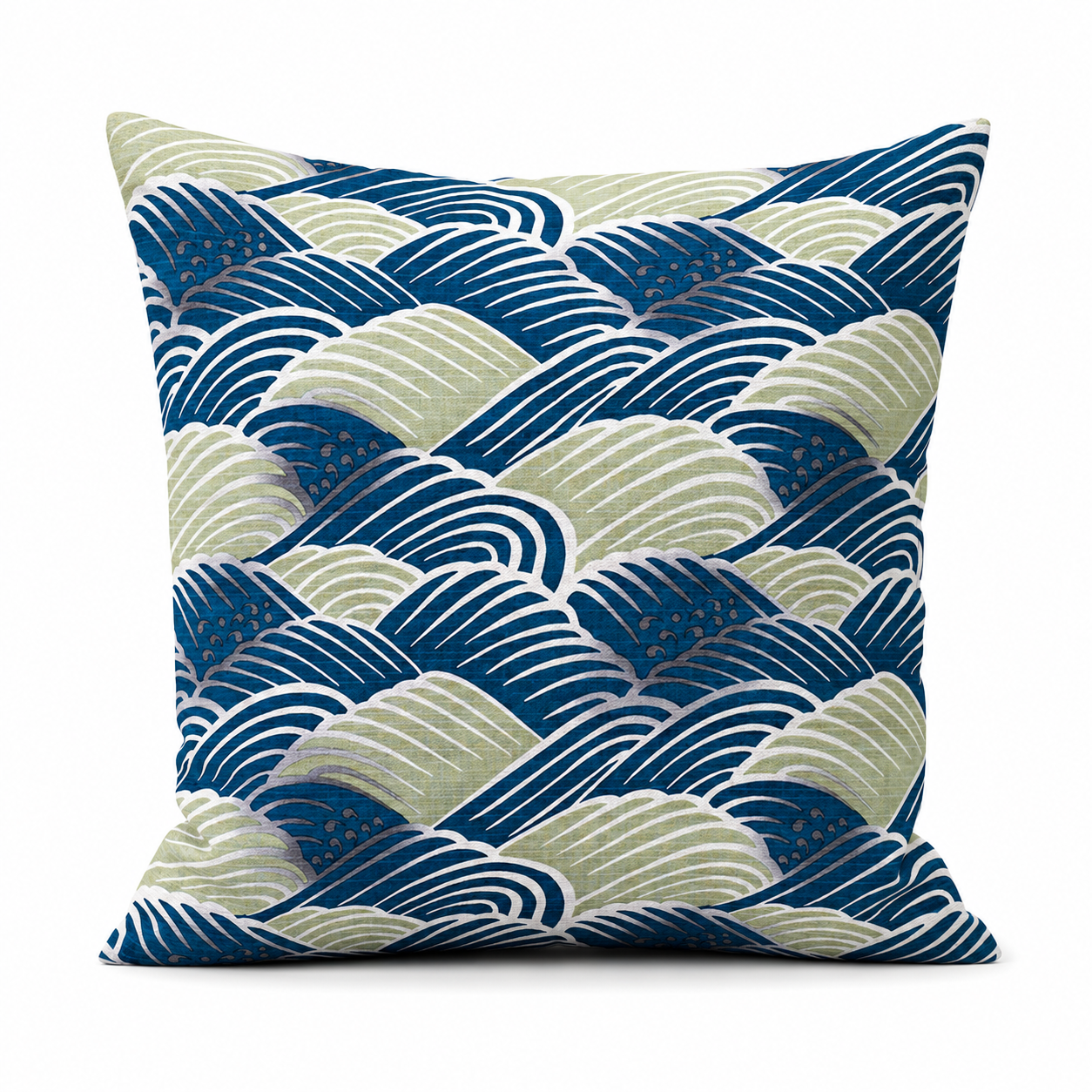 Kuddfodral Japanskt Irodori Onami – 45x45 cm