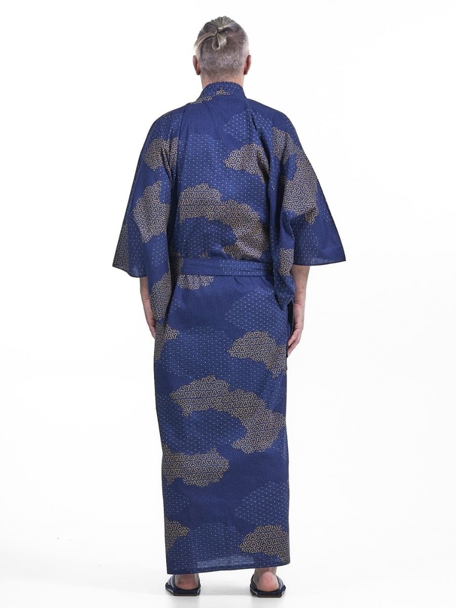 Kumo Yukata Kimono för män
