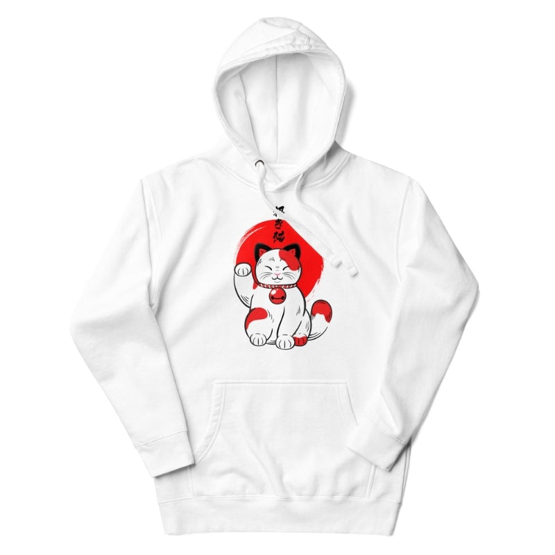 Lucky Japanese Cat Sweat S