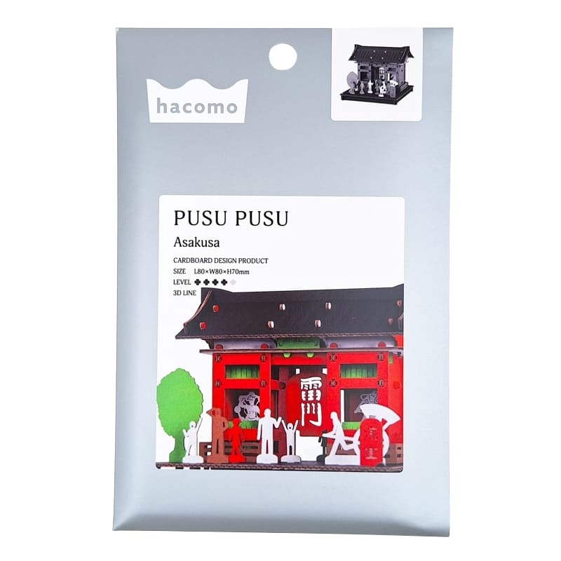 Japansk miniatyrmodell - Asakusa