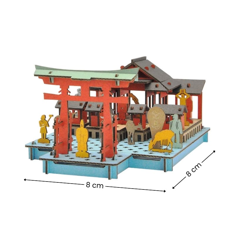 Japansk miniatyrmodell - Miyajima
