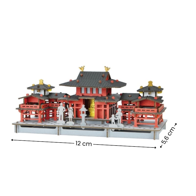 Japansk miniatyrmodell - Templet Byōdō-in