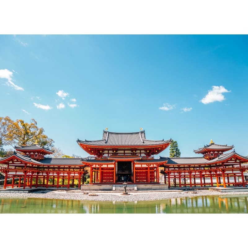 Japansk miniatyrmodell - Templet Byōdō-in