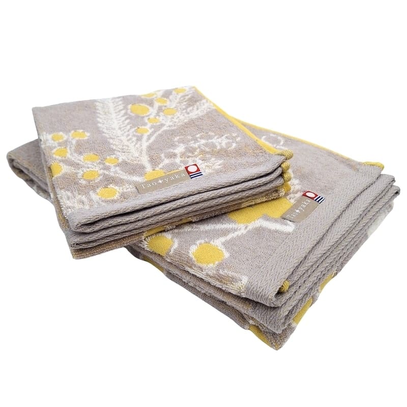 Mimosa japansk handduk
