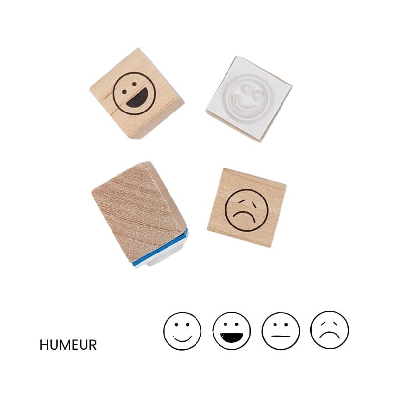 Mini japansk stämpel Bullet Journal Humör