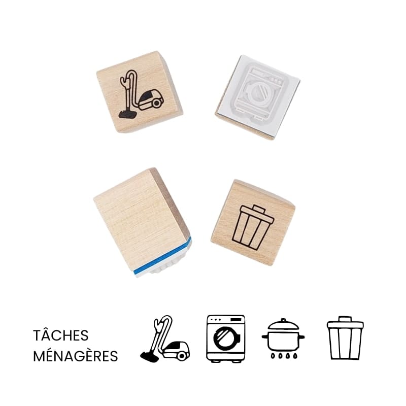 Mini japansk stämpel Bullet Journal Tâches Ménagères