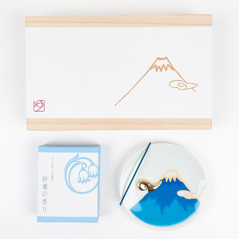 Mount Fuji japansk rökelse presentförpackning