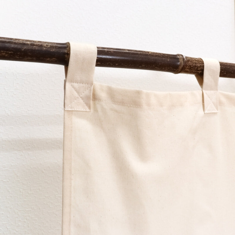 Noren Japanese Short Beige 175 x 50 cm