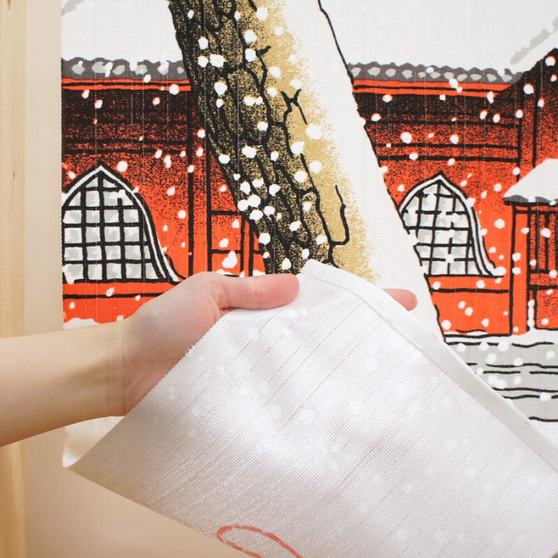 Noren Japansk snö 85 x 150 cm