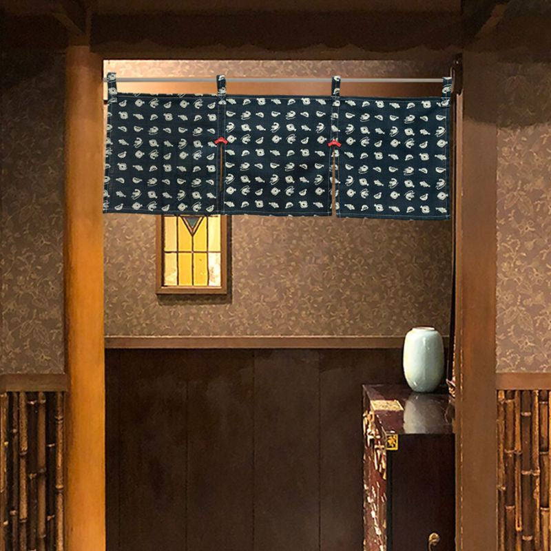 Noren Japanska Kort Sakana 85 x 30 cm