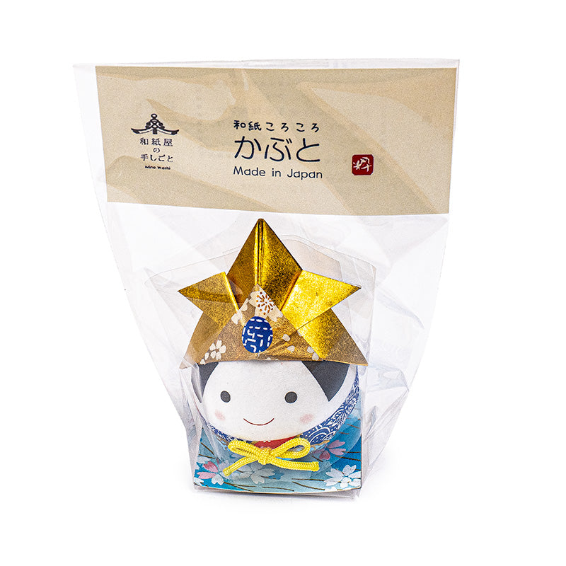 Okiagari Washi Pappersfigur - Kabuto
