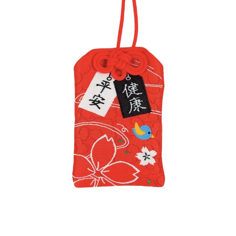 Omamori Kawaii Röd - Uggla