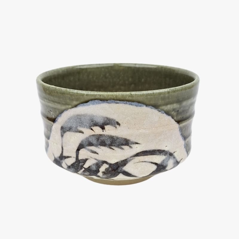 Oribe Ashi Japansk Matcha Skål