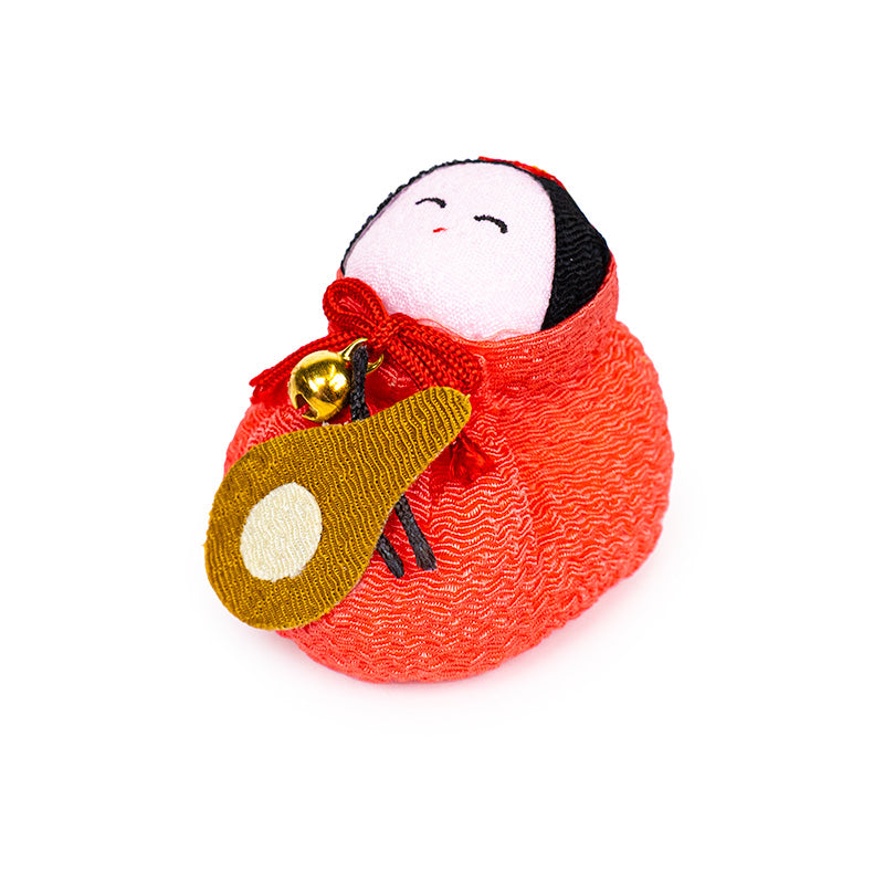 Otedama-docka Japansk Chirimen Benten