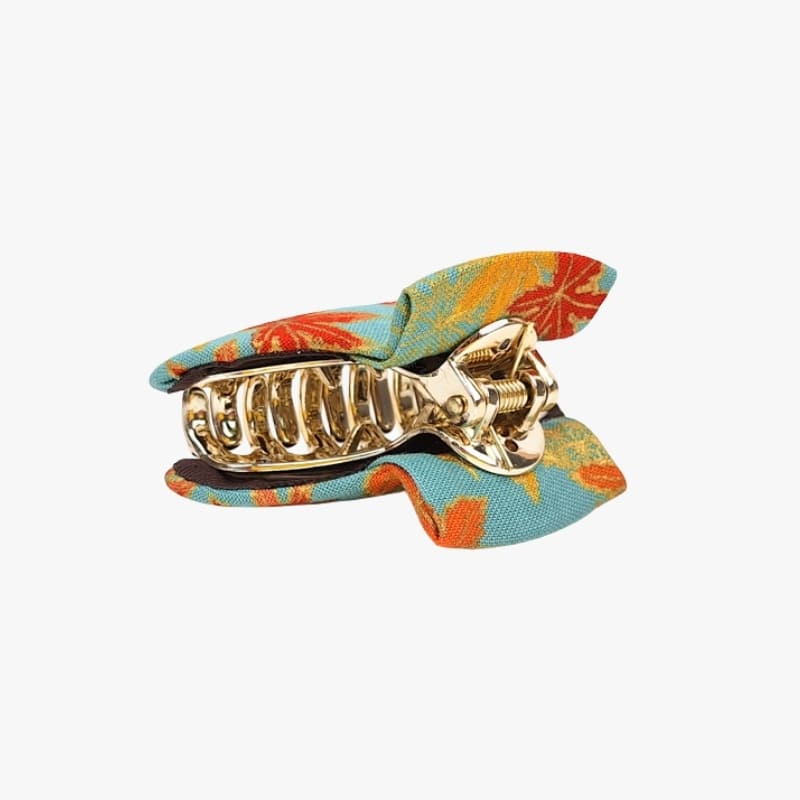 Japanskt hårspänne Momiji Fabric