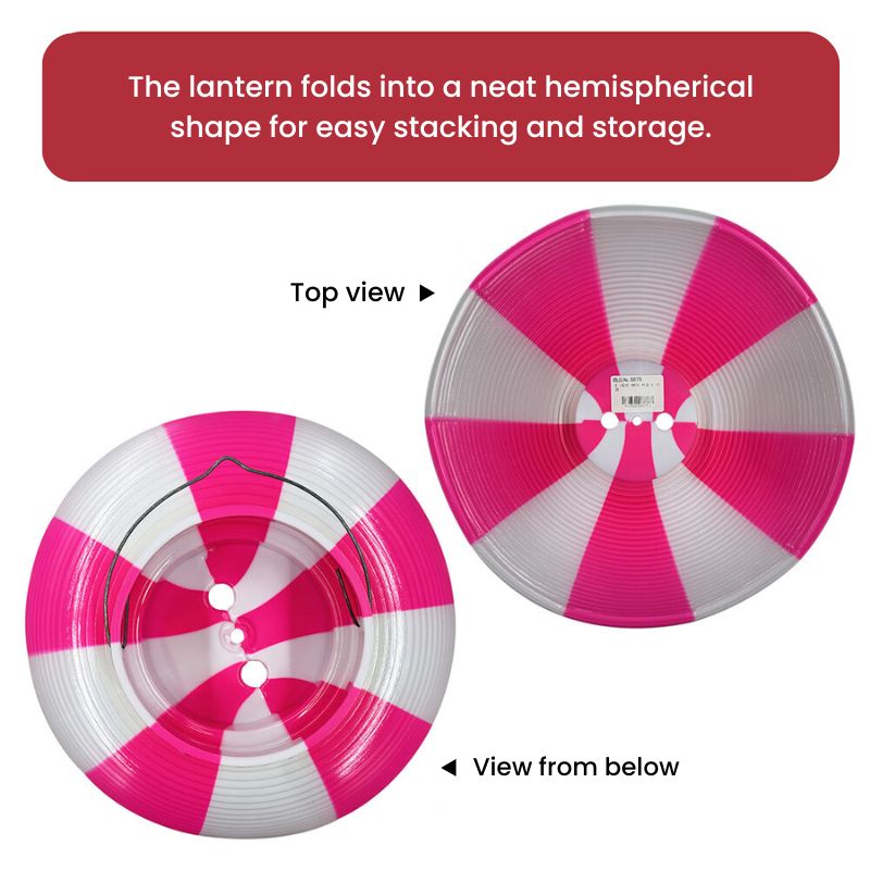 Japansk lykta - Rosa Chochin