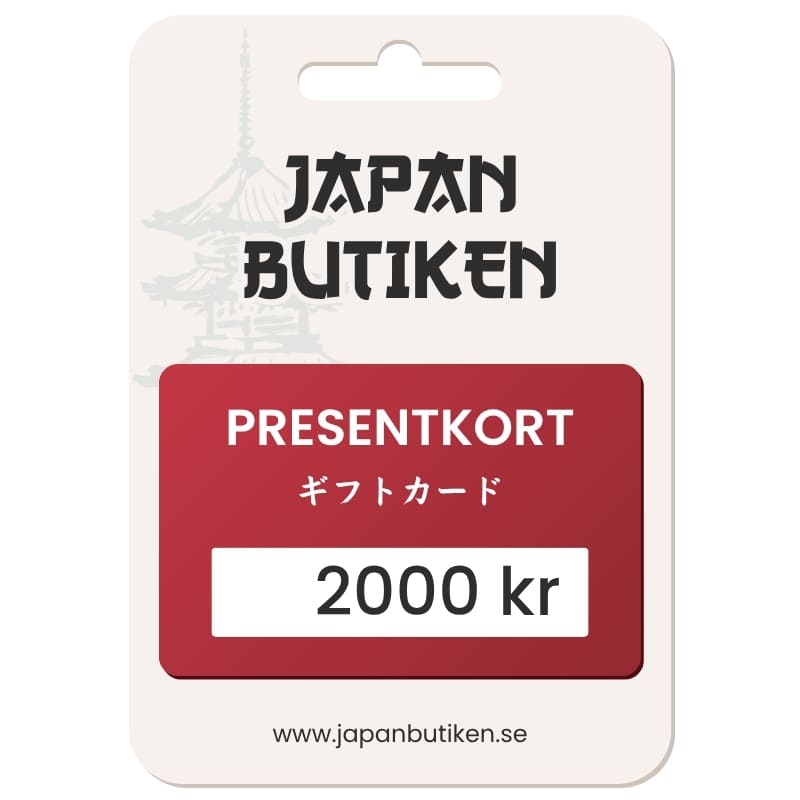 Presentkort Japan Butiken 2000