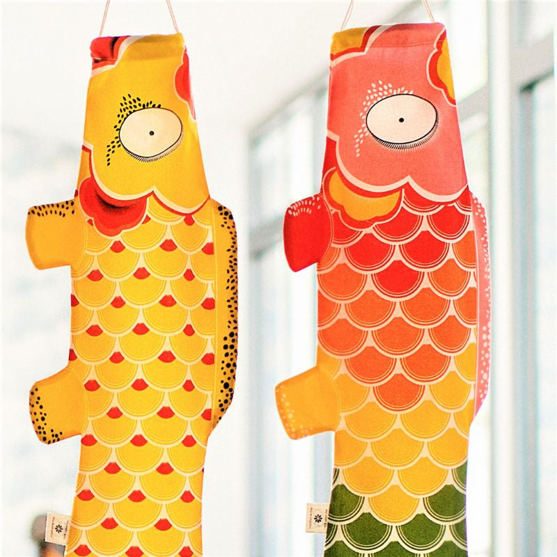 Regnbåge Koinobori 70 cm