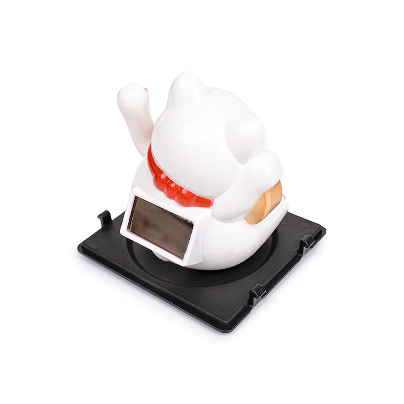 Rörlig Solcellsdriven Maneki Neko Katt - Lycka