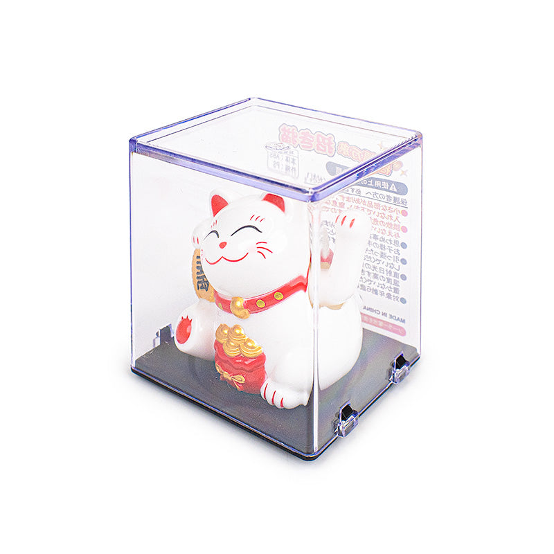 Rörlig Solcellsdriven Maneki Neko Katt - Lycka