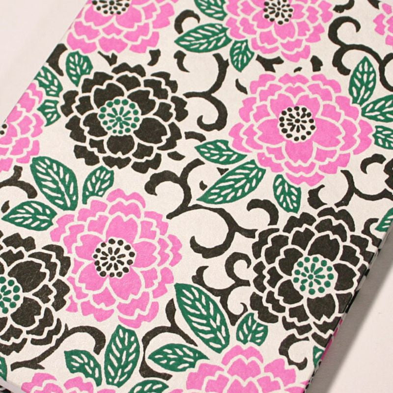 Rosa japansk stämpelbok