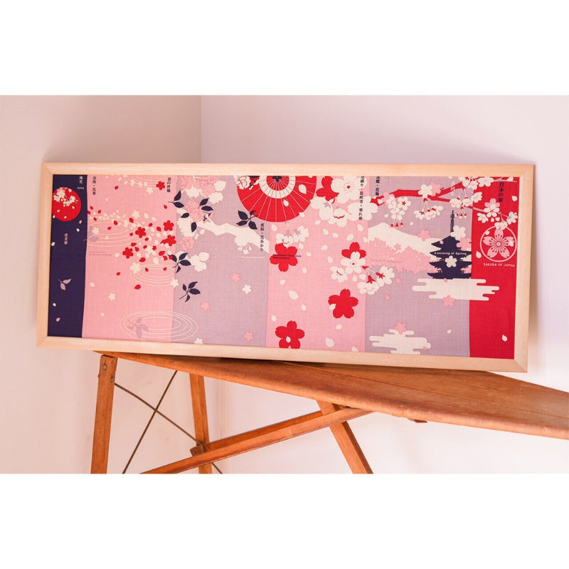 Sakura Japanskt Tenugui tyg