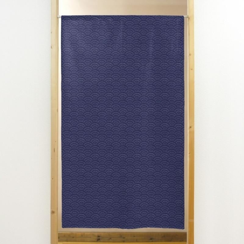 Seigaiha Japansk Noren Gardin 85 x 150 cm
