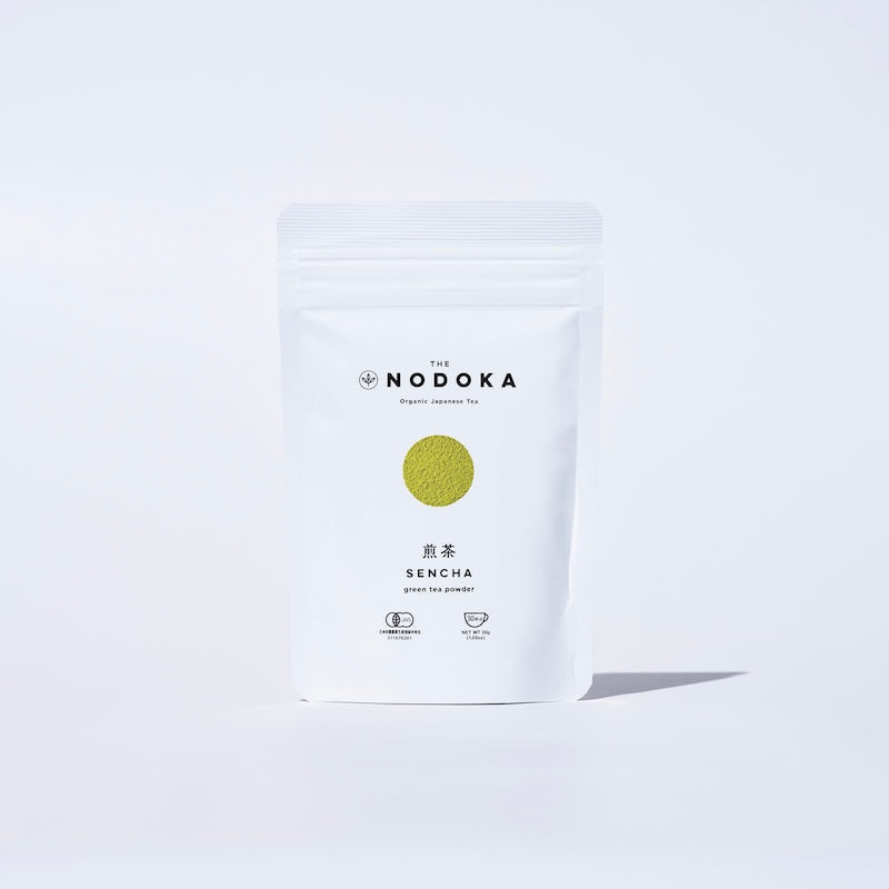 Sencha te pulver