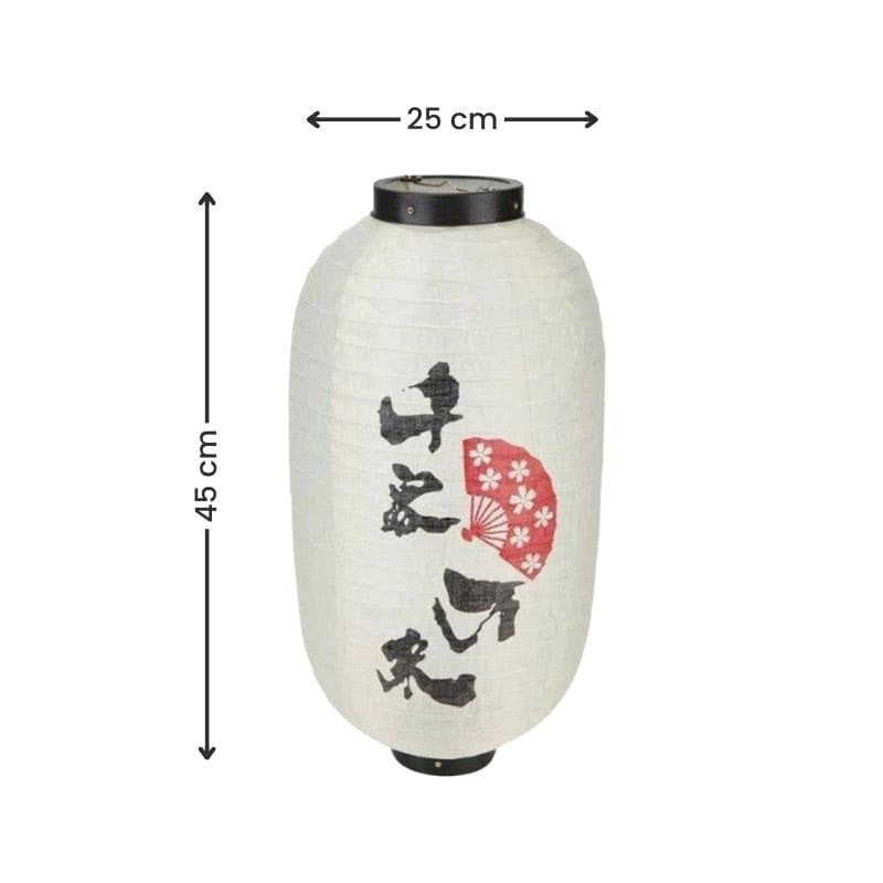 Sensu japansk lykta 45 cm