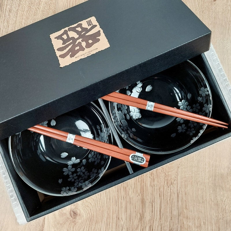 Set med 2 japanska Hanami skålar