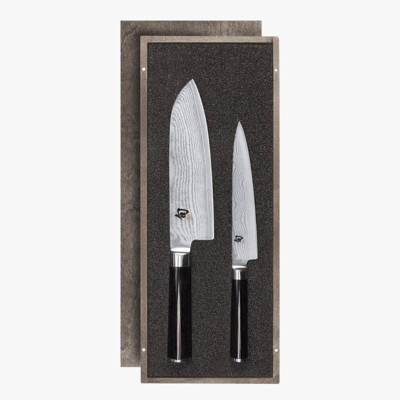 Set med 2 Shun Classic knivar Universal och Santoku