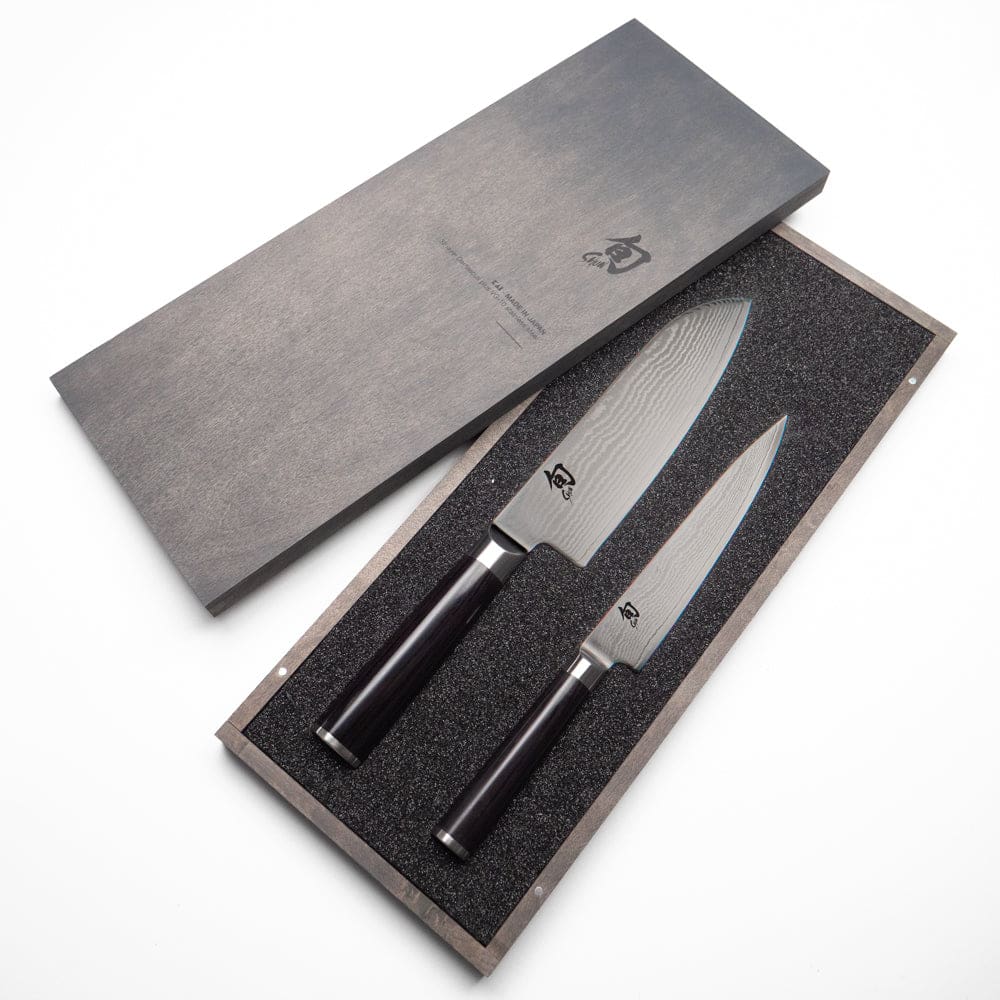 Set med 2 Shun Classic knivar Universal och Santoku
