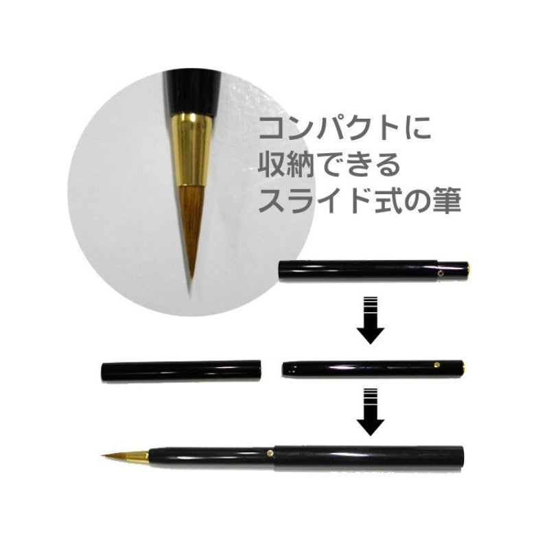 Set med material för japansk kalligrafi