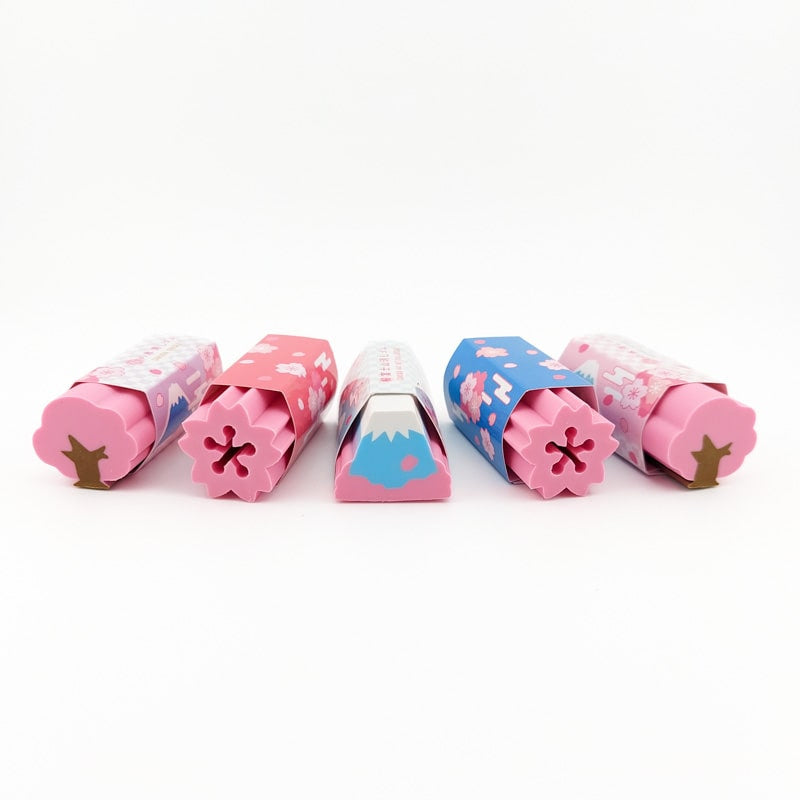 Set om 5 blomtuggummin