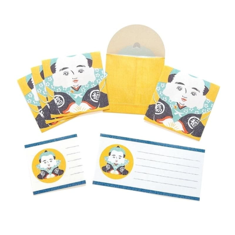 Pochibumi Fukusuke Brevpapper Set
