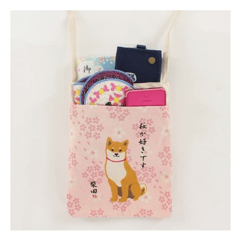 Shiba Sakura axelremsväska