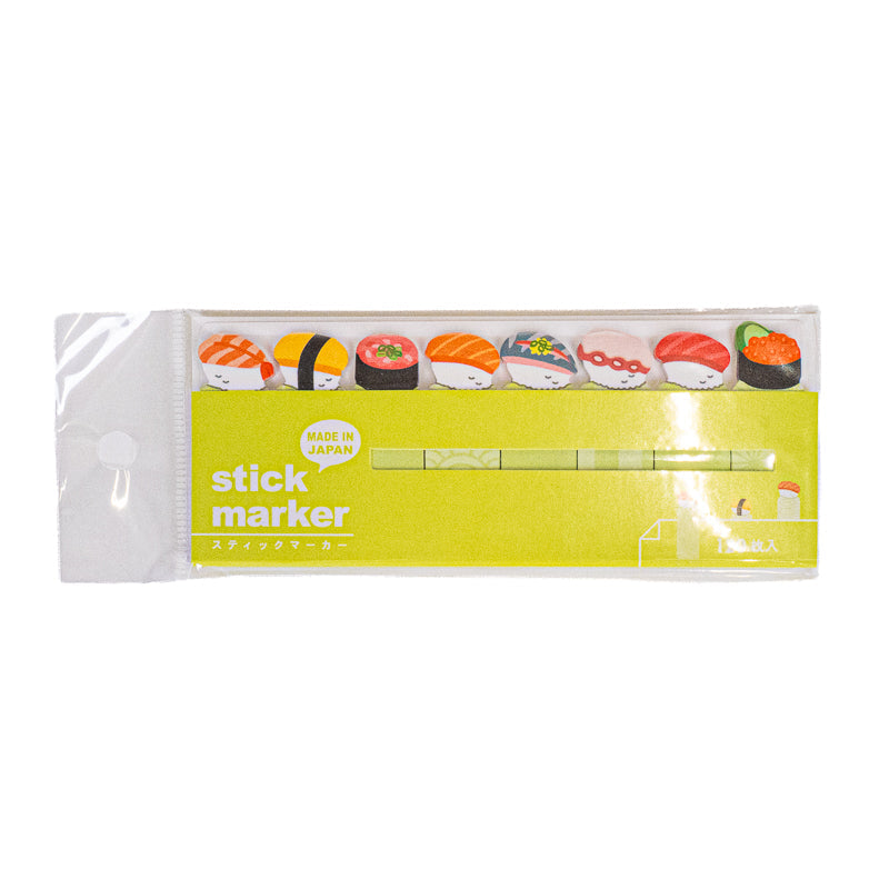 Självhäftande Bokmärken - Sushi