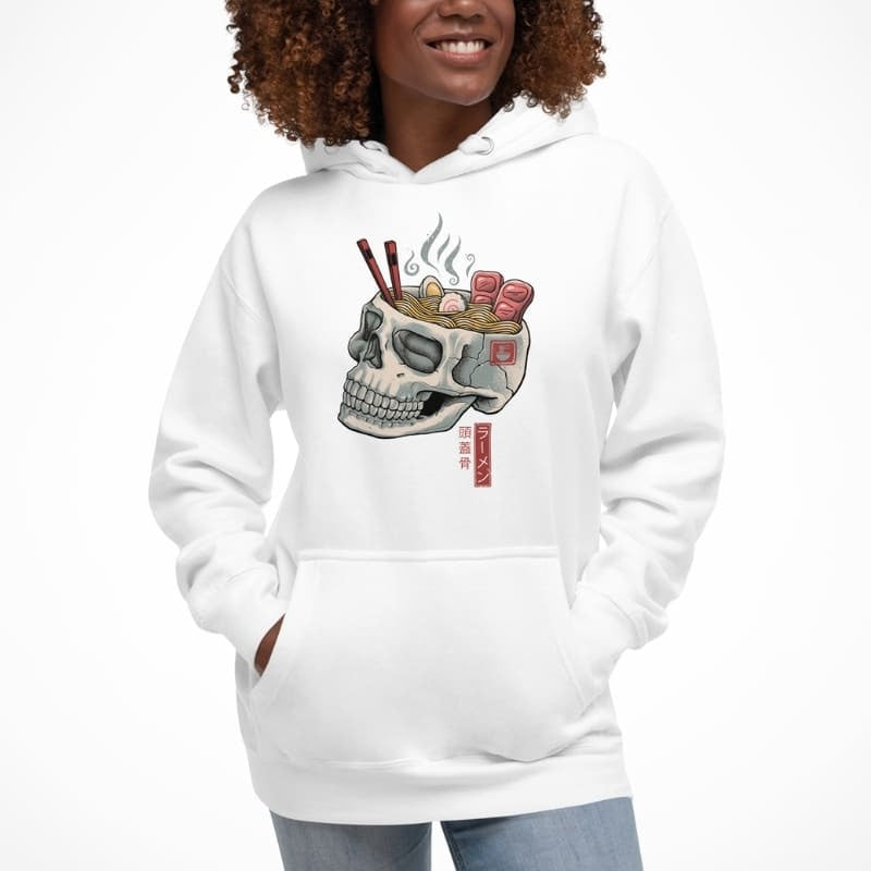 Skull Ramen japansk sweatshirt