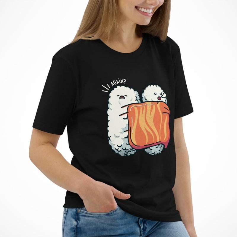 Sleeping Sushi Japansk T shirt