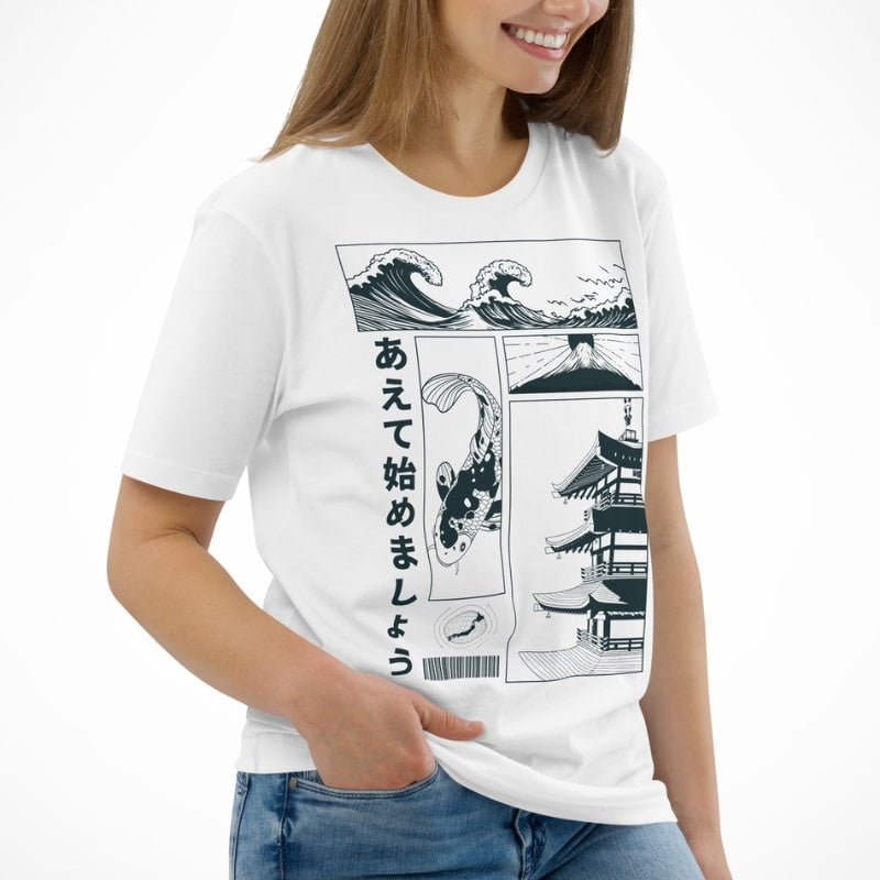 Spirit of Japan Japansk T shirt