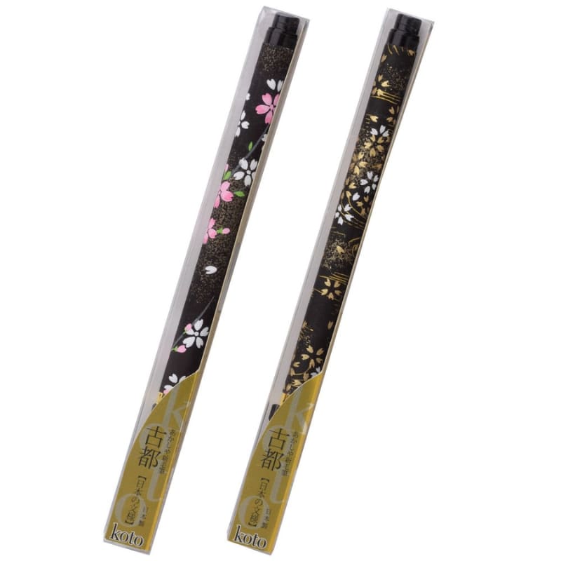 Koto Paintbrush Svart Washi Paper Handtag