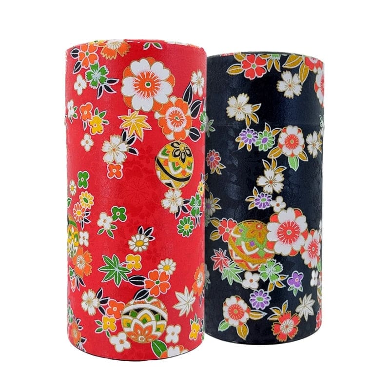 Svart Washi Paper Tea Box