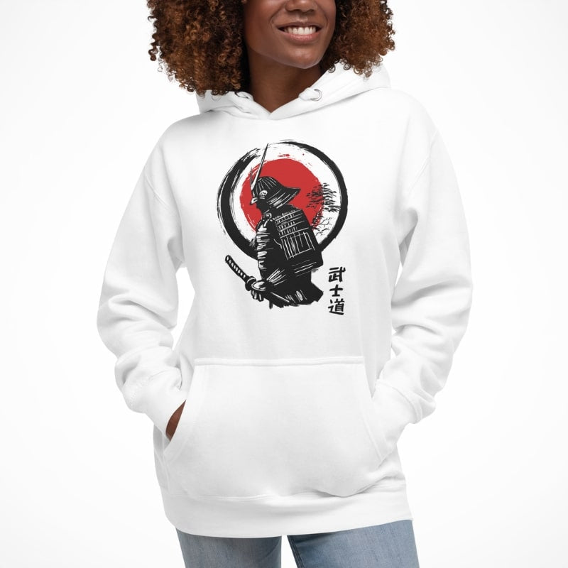 Sweatshirt med japanska samurajer