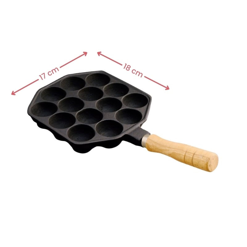 Takoyaki japansk stekpanna