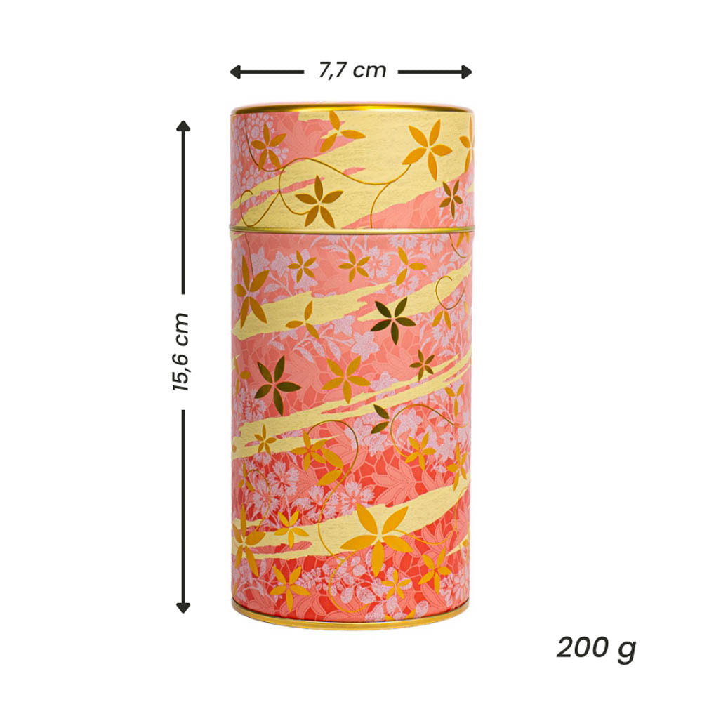 Teburk i Metall - Blommönster Rosa
