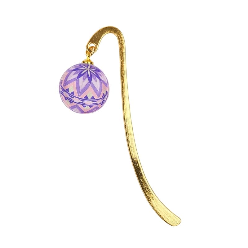 Temari japanskt bokmärke