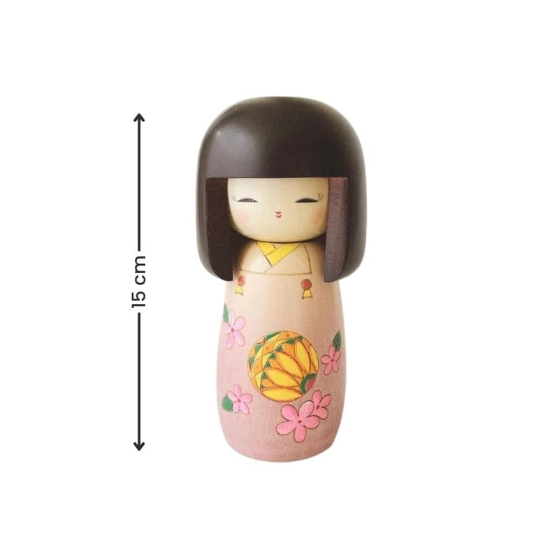 Temari Kokeshi docka